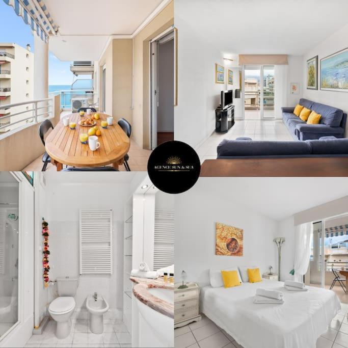 Riviera Prestige - Front De Mer - Terrasse - Parking Roquebrune-Cap-Martin Εξωτερικό φωτογραφία