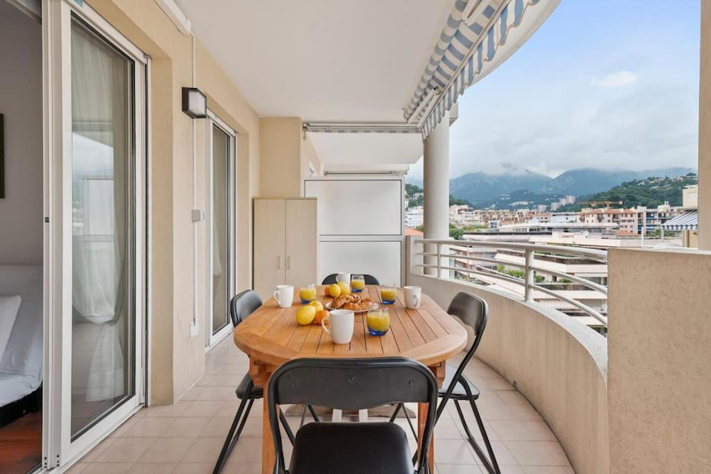Riviera Prestige - Front De Mer - Terrasse - Parking Roquebrune-Cap-Martin Εξωτερικό φωτογραφία